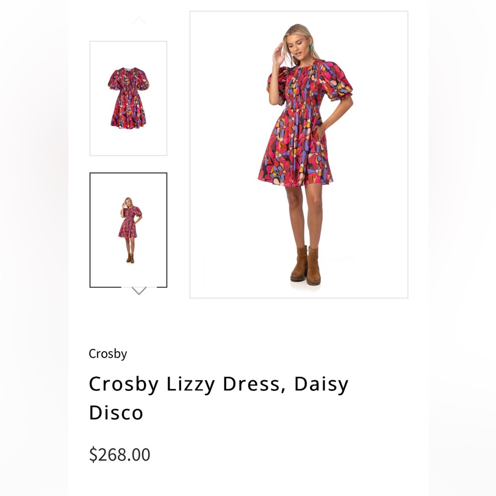 Crosby Lizzy Dress in Vibrant Colors